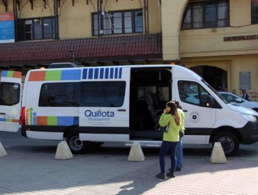 Municipalidad de Quillota recibió buses para traslado de personas en situación de discapacidad o movilidad reducida