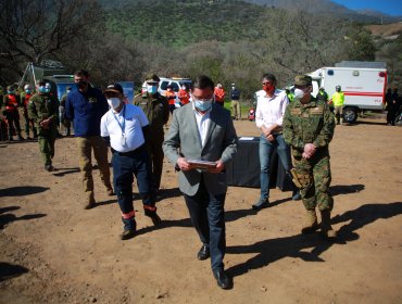 Firman plan para búsqueda y rescate de personas en la cordillera de la región Metropolitana