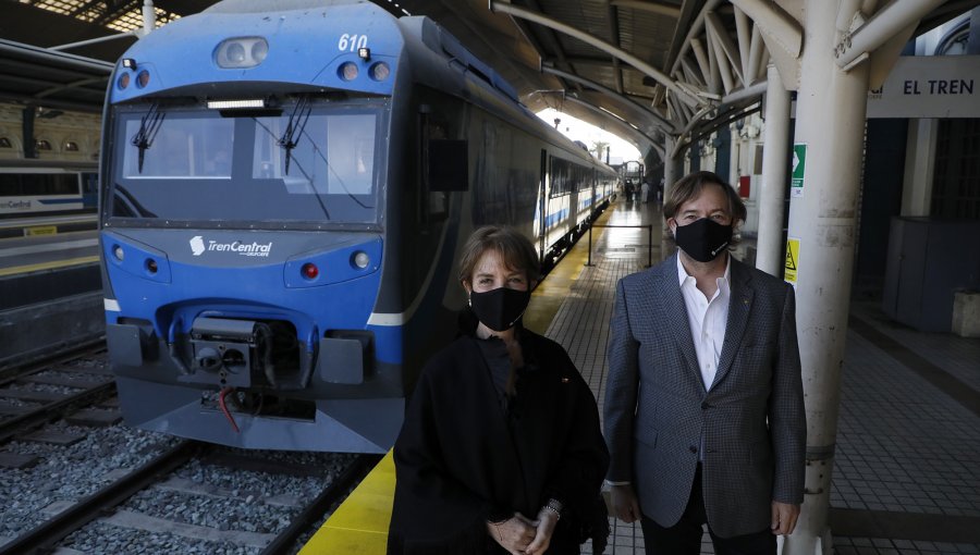 Tren Alameda-Chillán reinicia este viernes sus operaciones tras cinco meses de suspensión