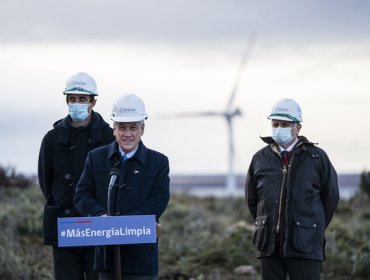 Presidente Piñera en parque eólico de Punta Arenas: “Chile será potencia de generación y exportación de energías limpias”