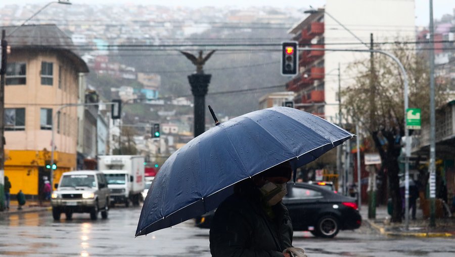 Hasta 15 milímetros de agua caída dejaría nuevo sistema frontal en la región de Valparaíso