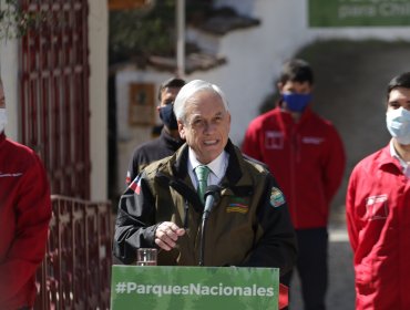 Presidente Piñera anuncia dos nuevos parques nacionales para Chile: Río Clarillo y Salar del Huasco