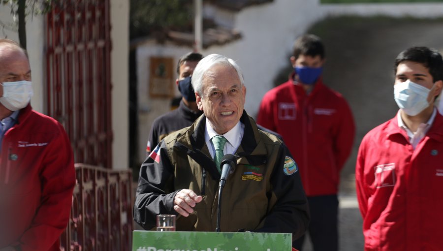 Presidente Piñera anuncia dos nuevos parques nacionales para Chile: Río Clarillo y Salar del Huasco