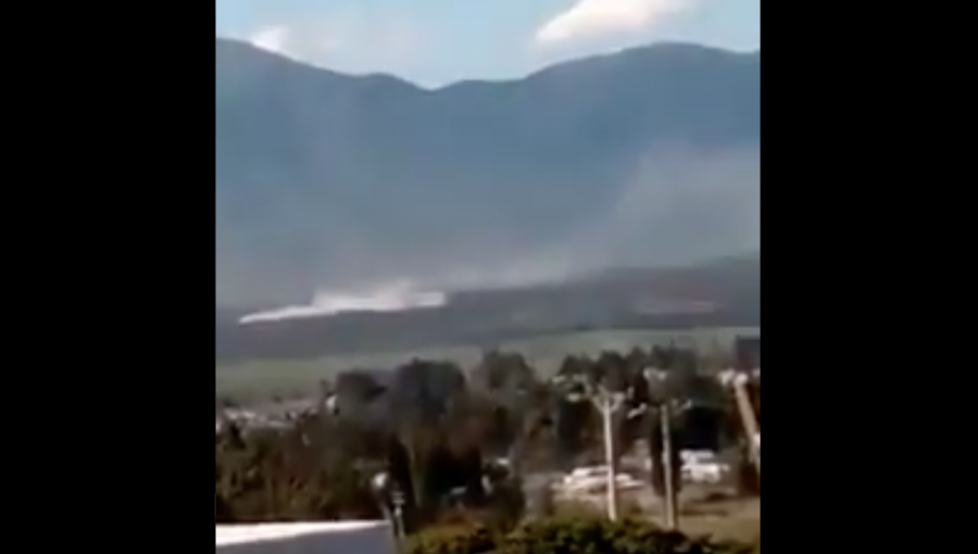 Fuertes ráfagas de viento levantaron carpas que cubrían acopio de cenizas de AES Gener en Puchuncaví