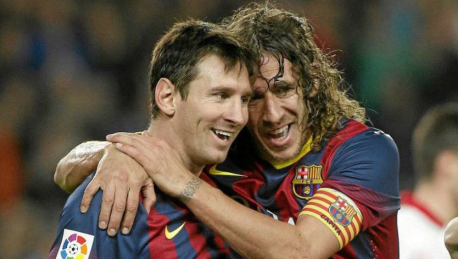 Carles Puyol respaldó a Lionel Messi y Luis Suárez aplaudió el gesto del ex capitán del club