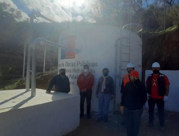 Duplican abastecimiento de agua potable para comunidad de Colliguay, en Quilpué