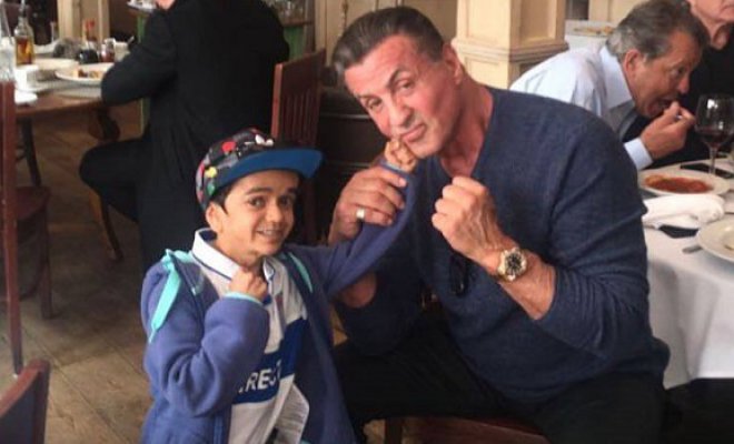 Miguelito contó detalles de su viralizado encuentro con Sylvester Stallone