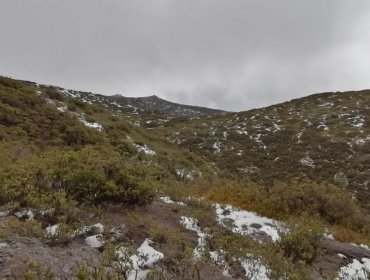 Inusual nevazón sorprendió a habitantes del archipiélago Juan Fernández