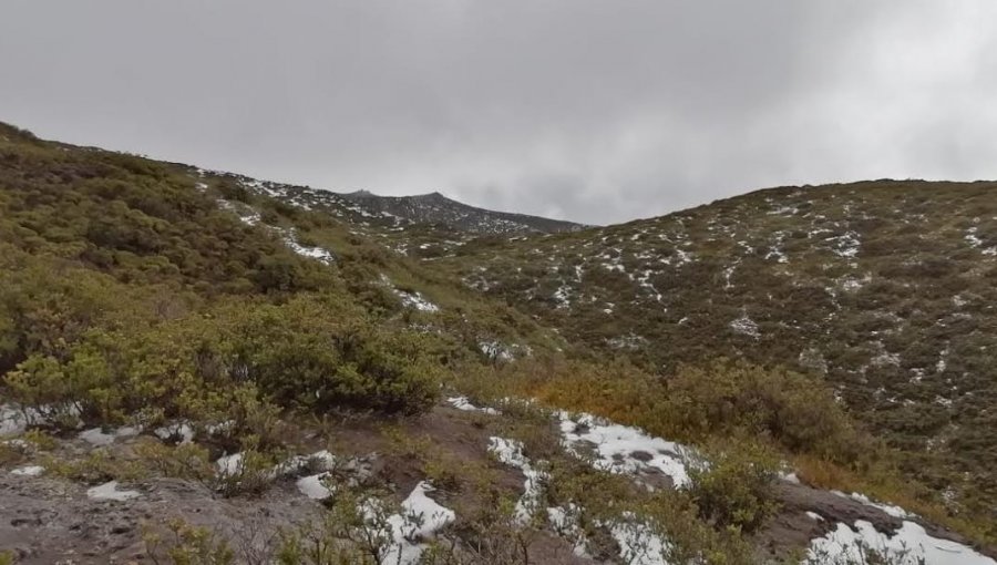 Inusual nevazón sorprendió a habitantes del archipiélago Juan Fernández