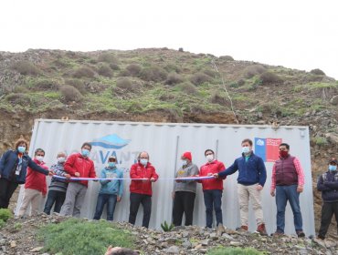 Planta desalinizadora entregará 8 mil litros de agua a caleta Maitencillo de Canela