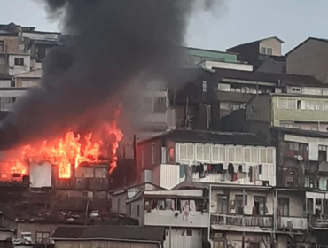 Confirman hallazgo de cadáver tras incendio en el cerro Toro de Valparaíso: mujer tenía 99 años