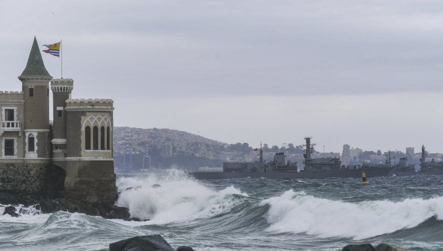 Hasta este domingo habrán marejadas en toda la costa chilena desde Golfo de Penas hasta Arica