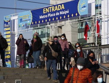 Transición en Maipú: centro de la comuna sólo para los peatones y ciclistas