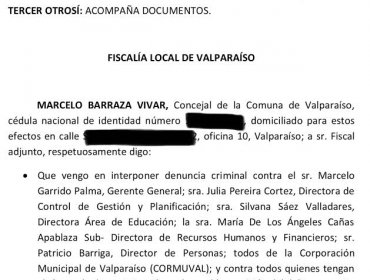 La historia de los denunciados "trabajadores fantasmas" en la Corporación Municipal de Valparaíso: La otra piedra en el zapato de la administración Sharp