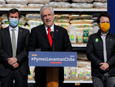 Presidente Piñera destaca beneficios tributarios para las pymes y firma proyecto de ley de insolvencia y reemprendimiento