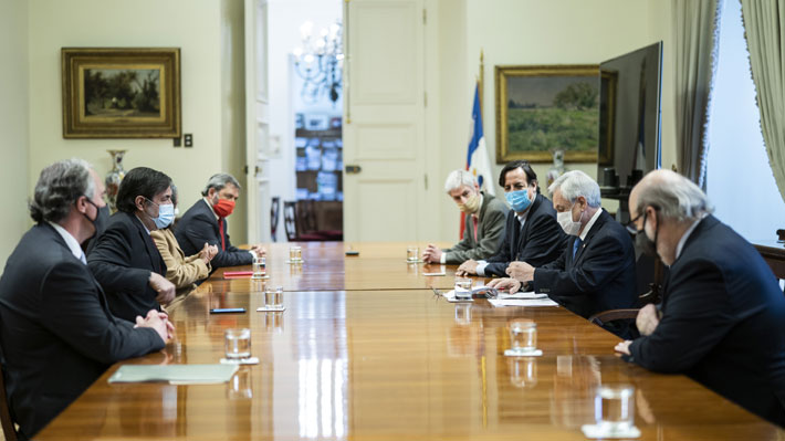 Presidente Piñera encabezó reunión de preparación del Plebiscito Constitucional