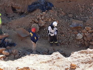 Adulto mayor falleció tras deslizamiento de tierra en faena minera ilegal en Illapel