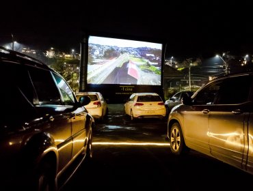 Puerto Varas inauguró el primer Autocinema del sur del país