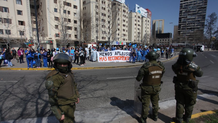 TENS se manifestaron pidiendo ser incluidos en el Código Sanitario