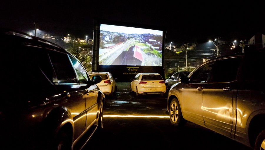 Puerto Varas inauguró el primer Autocinema del sur del país