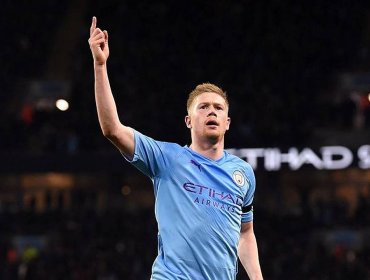 Kevin de Bruyne fue elegido por sus pares como 'Jugador del Año' en Inglaterra