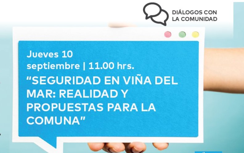 Seminario online buscará mejorar coordinación entre Policías, Fiscalía y la Municipalidad de Viña del Mar