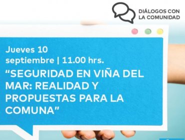 Seminario online buscará mejorar coordinación entre Policías, Fiscalía y la Municipalidad de Viña del Mar