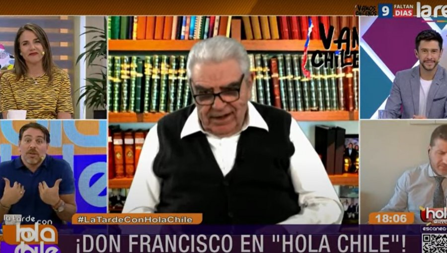 Don Francisco encaró a José Antonio Neme sobre sus dichos de la "tv" mediocre