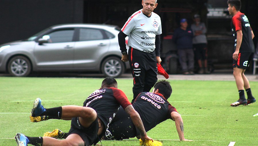 La Roja inició el microciclo de entrenamientos de cara a las Clasificatorias