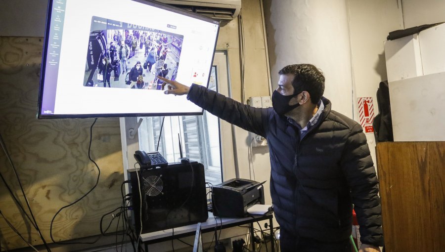 Presentan sistema de monitoreo de comportamientos Covid en terminales de buses de Estación Central