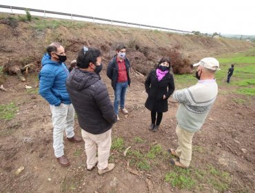 Denuncian que construcción de ruta F-20 destruyó vertientes protegidas por ley en Puchuncaví