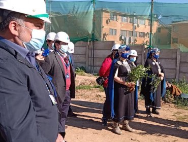 Pueblos indígenas realizaron rogativa en terreno donde se construye el Hospital Marga Marga