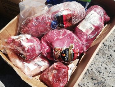 Autoridad sanitaria detecta venta ilegal de 760 kilos de carne en un domicilio de Quilpué