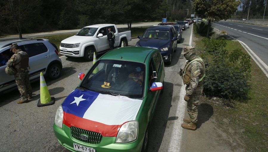 Carabineros y retorno a la capital: "Hasta ahora el balance es positivo"