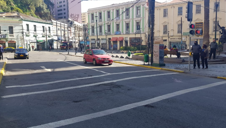 Serviu ejecuta obras de renovación en calle Condell de Valparaíso