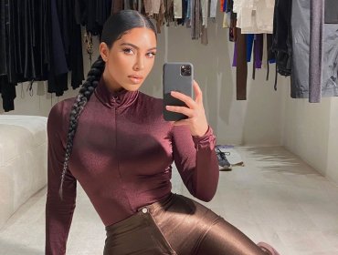 Kim Kardashian lo hizo de nuevo: sorprende a las redes con postales al borde de la censura