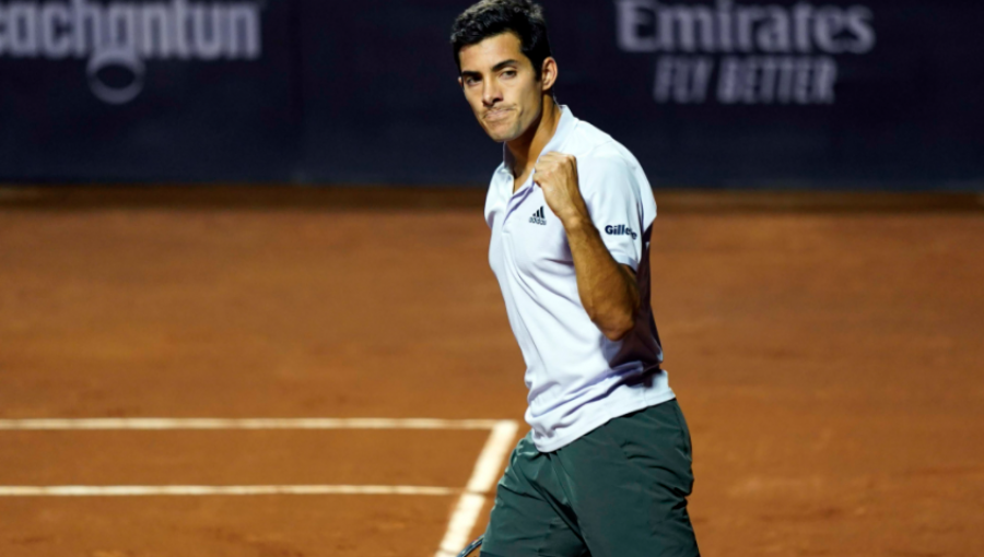 Cristian Garin salvó partido que se le complicaba y avanzó en Hamburgo