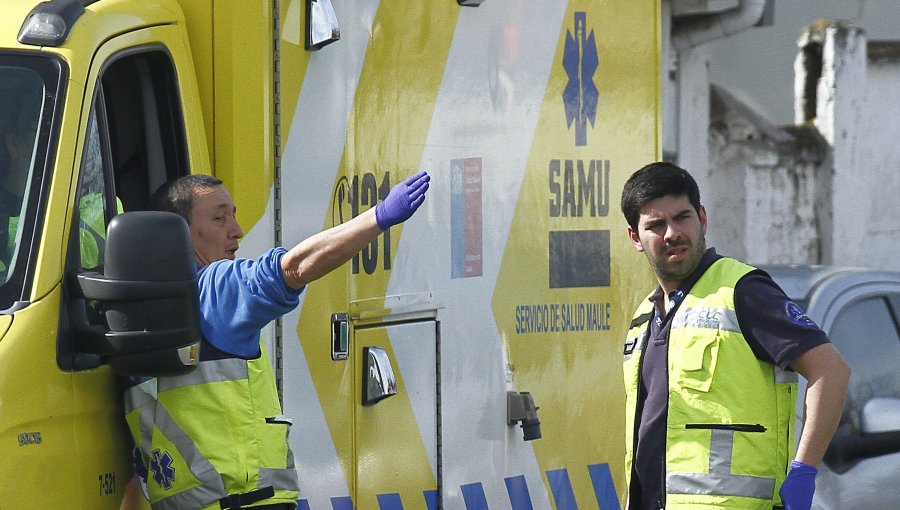 Tres lesionados deja accidente de tránsito que involucró a cuatro automóviles en Viña del Mar