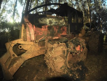 Confederación Nacional de Dueños de Camiones repudió doble atentado incendiario en ruta Lumaco-Purén