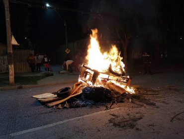 Adolescente de 15 años fue detenido por encender barricadas en Maipú