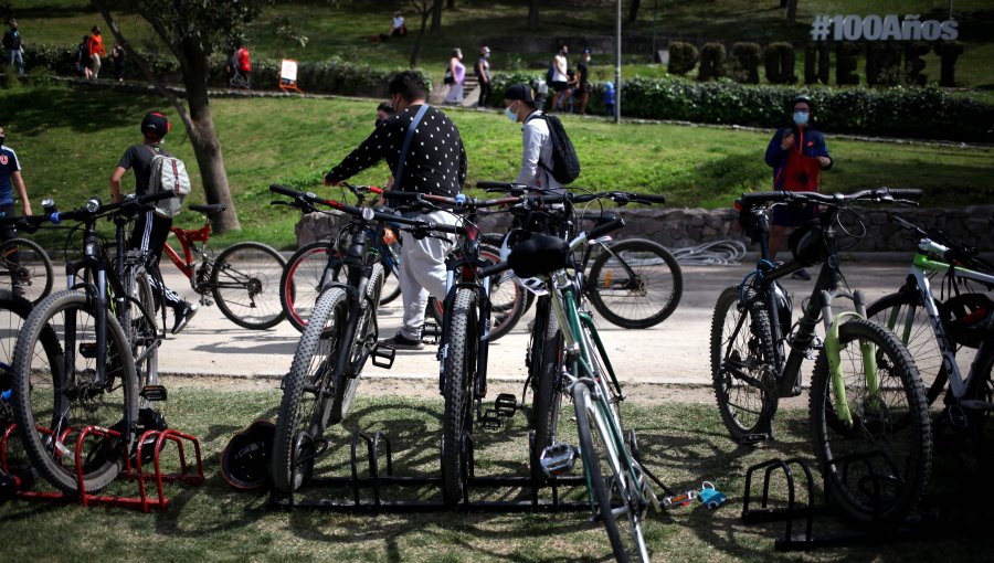 Desde el lunes 28 de septiembre vuelven las bicicletas al Parque Metropolitano de Santiago