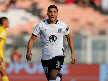 Nicolás Blandi quedó fuera del cruce contra Peñarol pero descartó salir de Colo-Colo