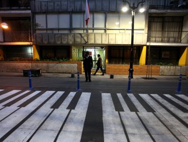 Inauguran intervención de Mosqueto como calle semipeatonal de Santiago