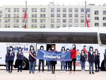 Autoridades de Salud presentan cuadrilla sanitaria para la región Metropolitana