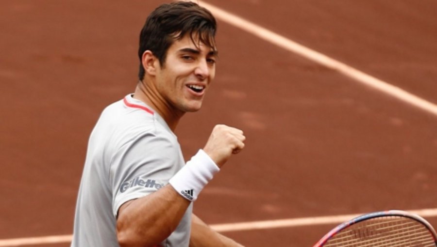 Cristian Garin debutó con un gran triunfo en primera ronda de Roland Garros