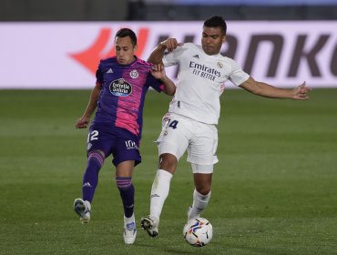 El Valladolid de Fabián Orellana no pudo con el Real Madrid en la liga española