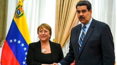 Bachelet y Maduro se reúnen tras informe de ONU que revela violaciones a los derechos humanos en Venezuela