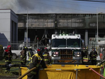 Alerta en Talcahuano: Temen que incendio en pesquera Camanchaca pueda generar emergencia con amoníaco