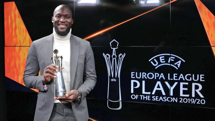 Romelu Lukaku fue nombrado como Mejor Jugador de la Europa League 2019-2020