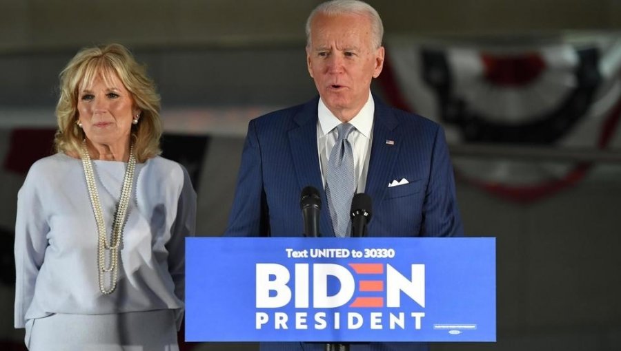 Joe Biden confirmó que con su esposa Jill dieron negativo en test de coronavirus